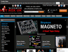 Tablet Screenshot of hotroxuk.com